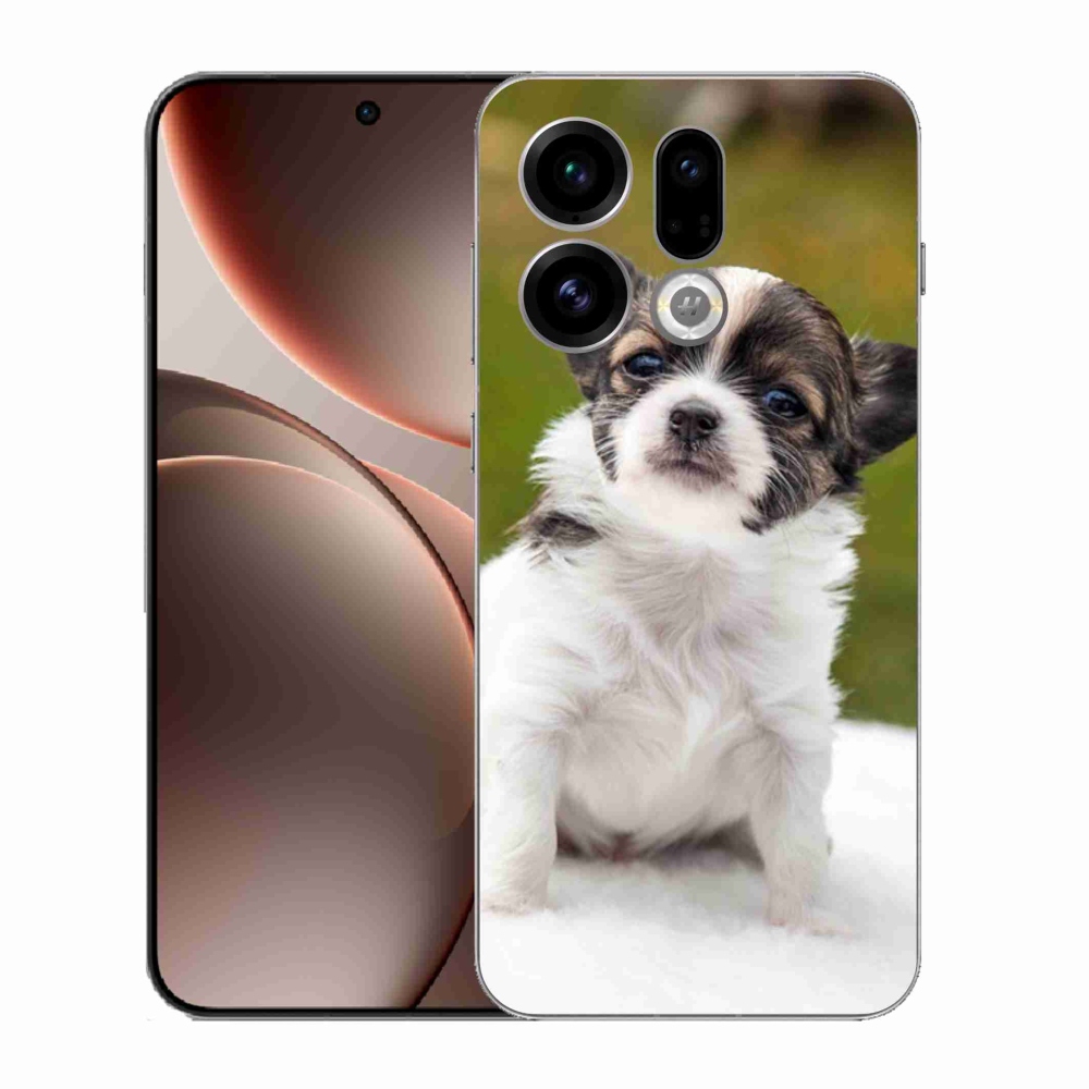 Gélový kryt mmCase na Oppo Find X9 - čivava 4