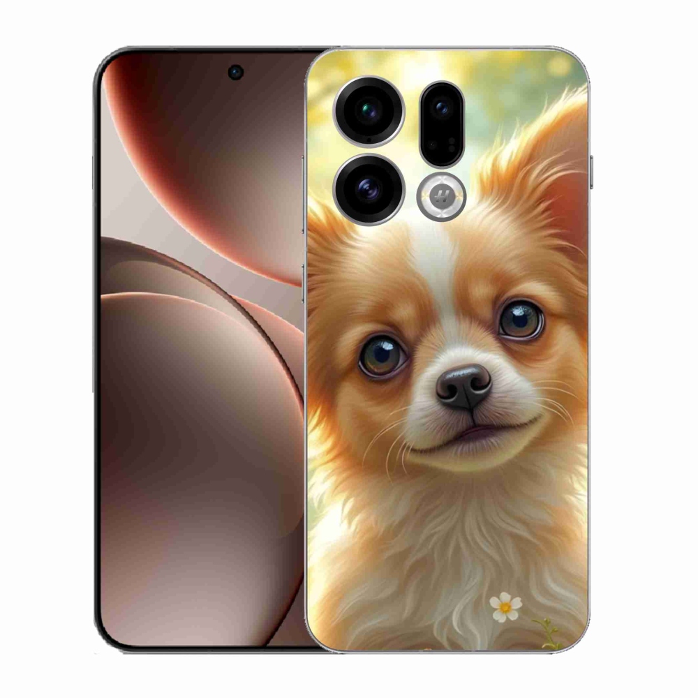 Gélový kryt mmCase na Oppo Find X9 - čivava 5