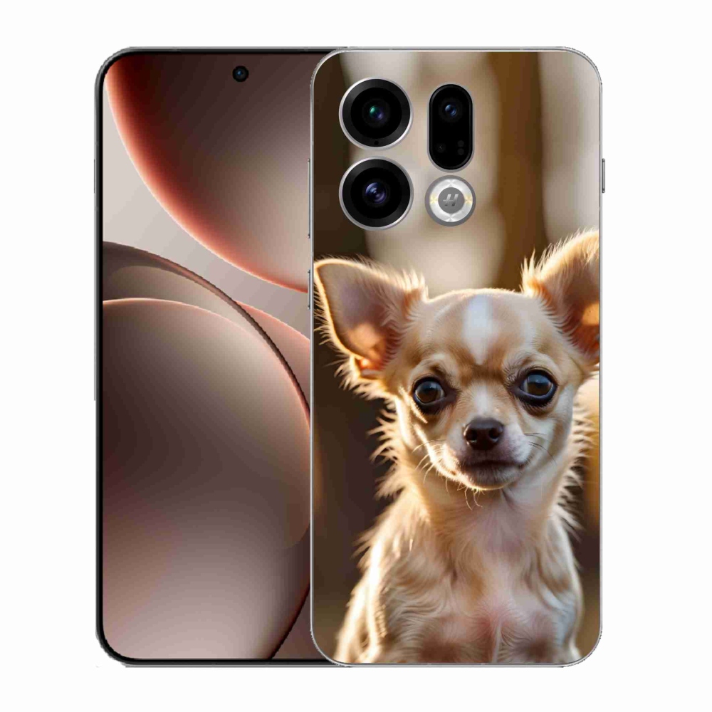 Gélový kryt mmCase na Oppo Find X9 - čivava 6