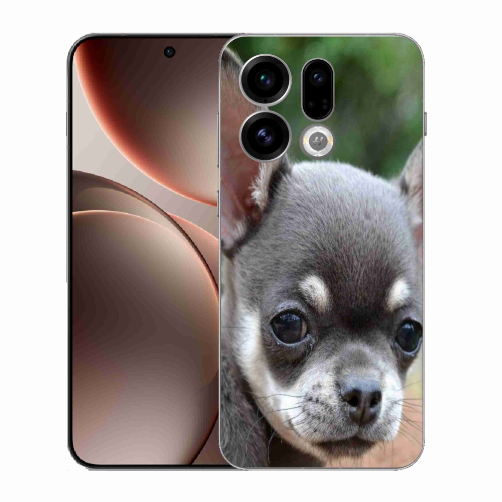Gélový kryt mmCase na Oppo Find X9 - čivava