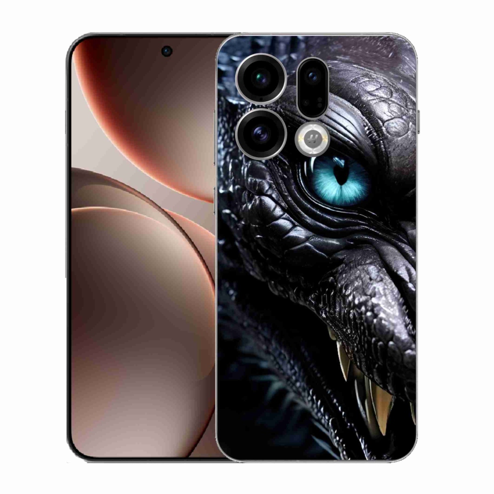 Gélový kryt mmCase na Oppo Find X9 - dračí pohľad