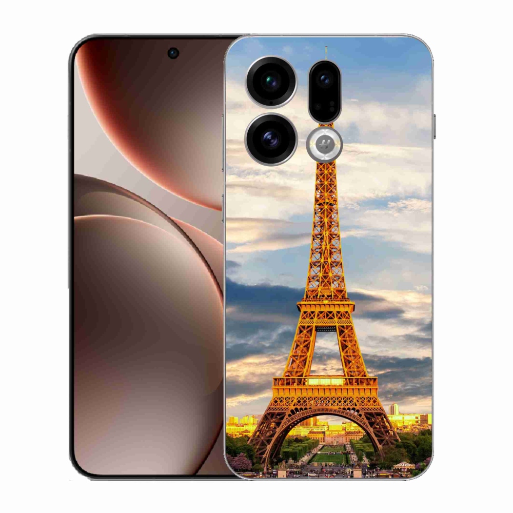 Gélový kryt mmCase na Oppo Find X9 - eiffelova veža 3