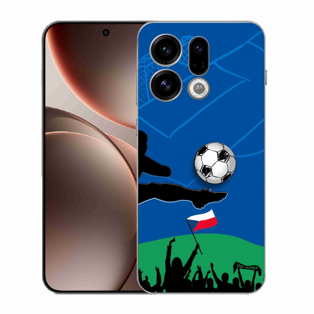 Gélový kryt mmCase na Oppo Find X9 - fanúšikovia futbalu