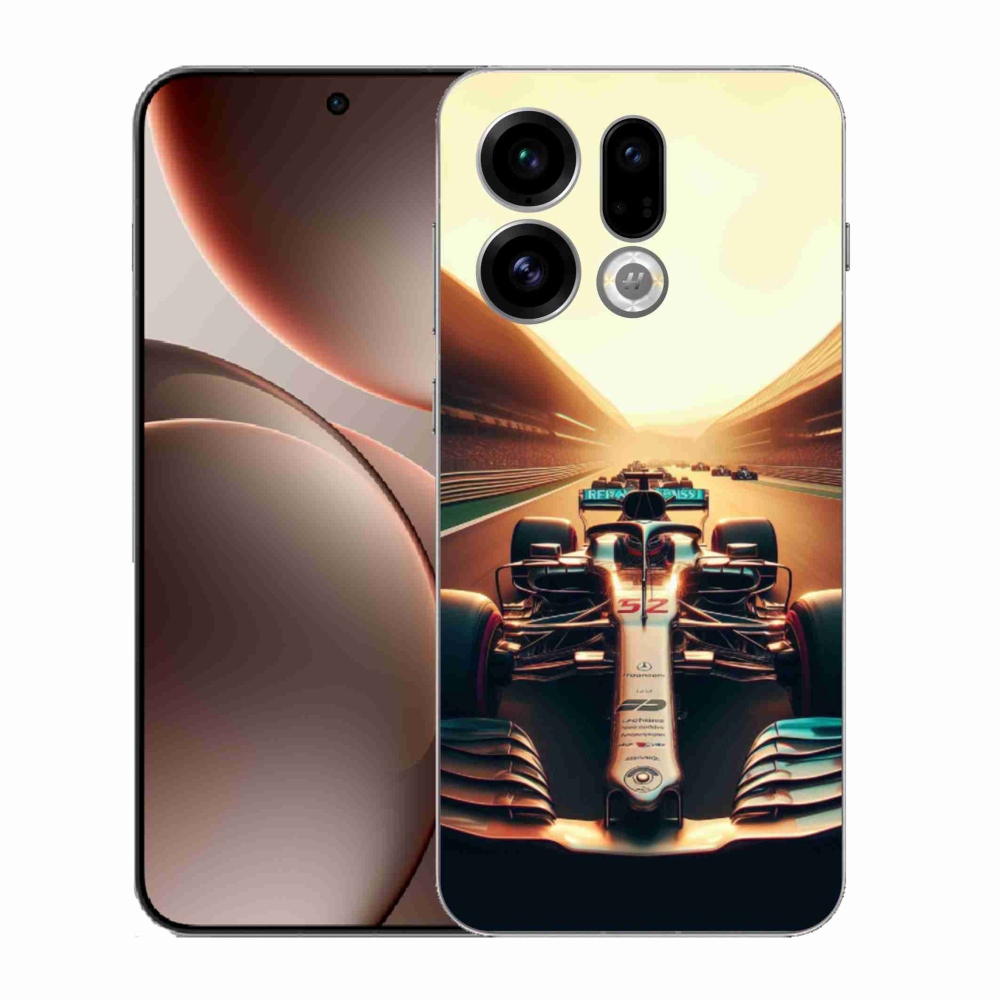 Gélový kryt mmCase na Oppo Find X9 - formula 1