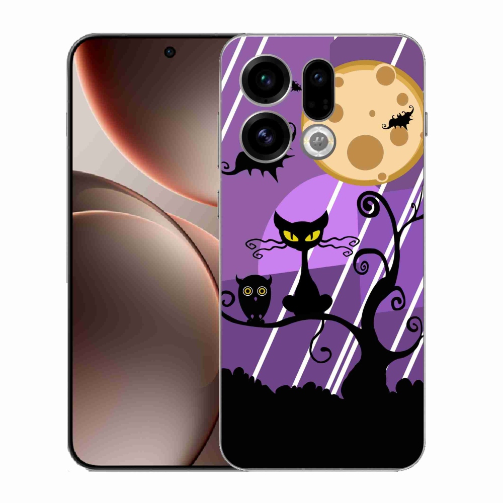 Gélový kryt mmCase na Oppo Find X9 - halloween