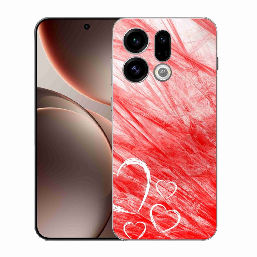 Gélový kryt mmCase na Oppo Find X9 - heart