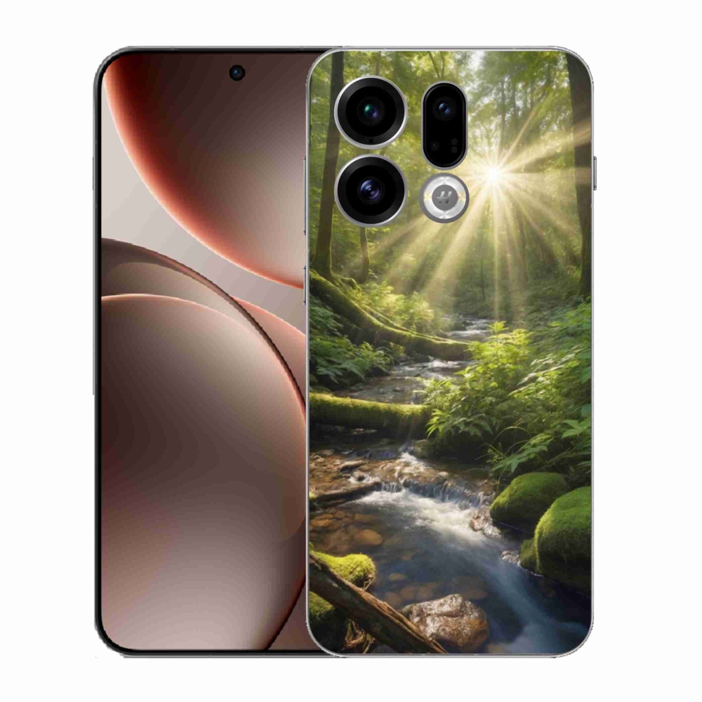 Gélový kryt mmCase na Oppo Find X9 - hlbina lesa
