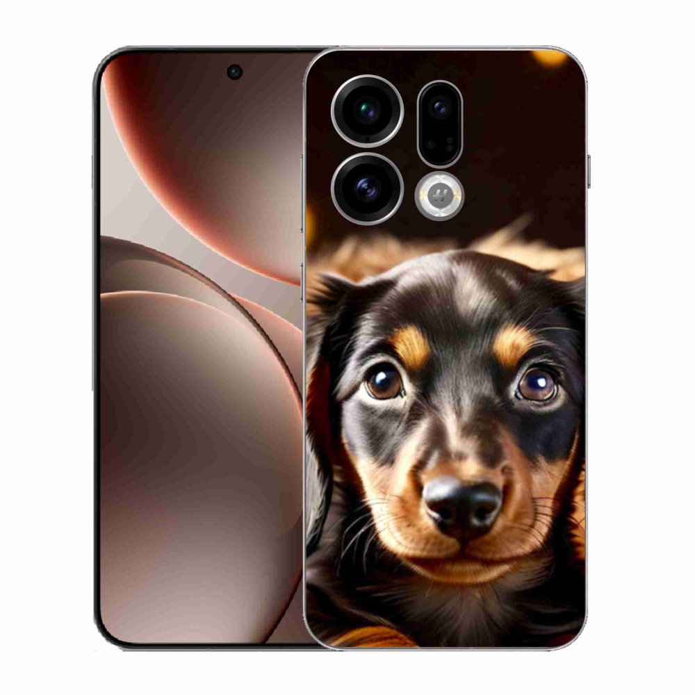 Gélový kryt mmCase na Oppo Find X9 - jazvečík