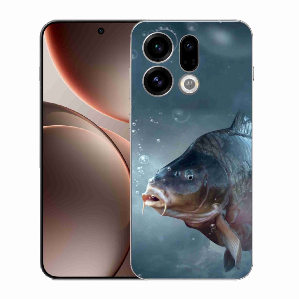 Gélový kryt mmCase na Oppo Find X9 - kapor a bublinky