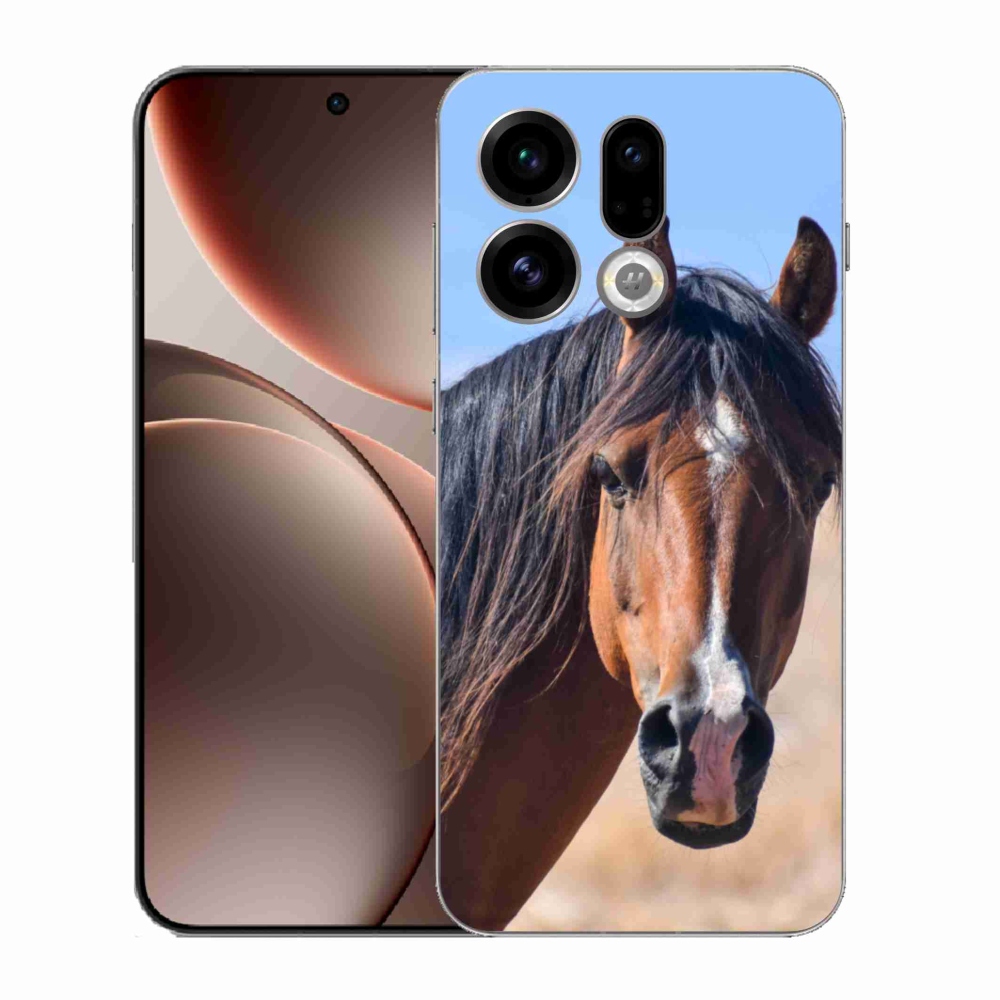 Gélový kryt mmCase na Oppo Find X9 - pokojný kôň