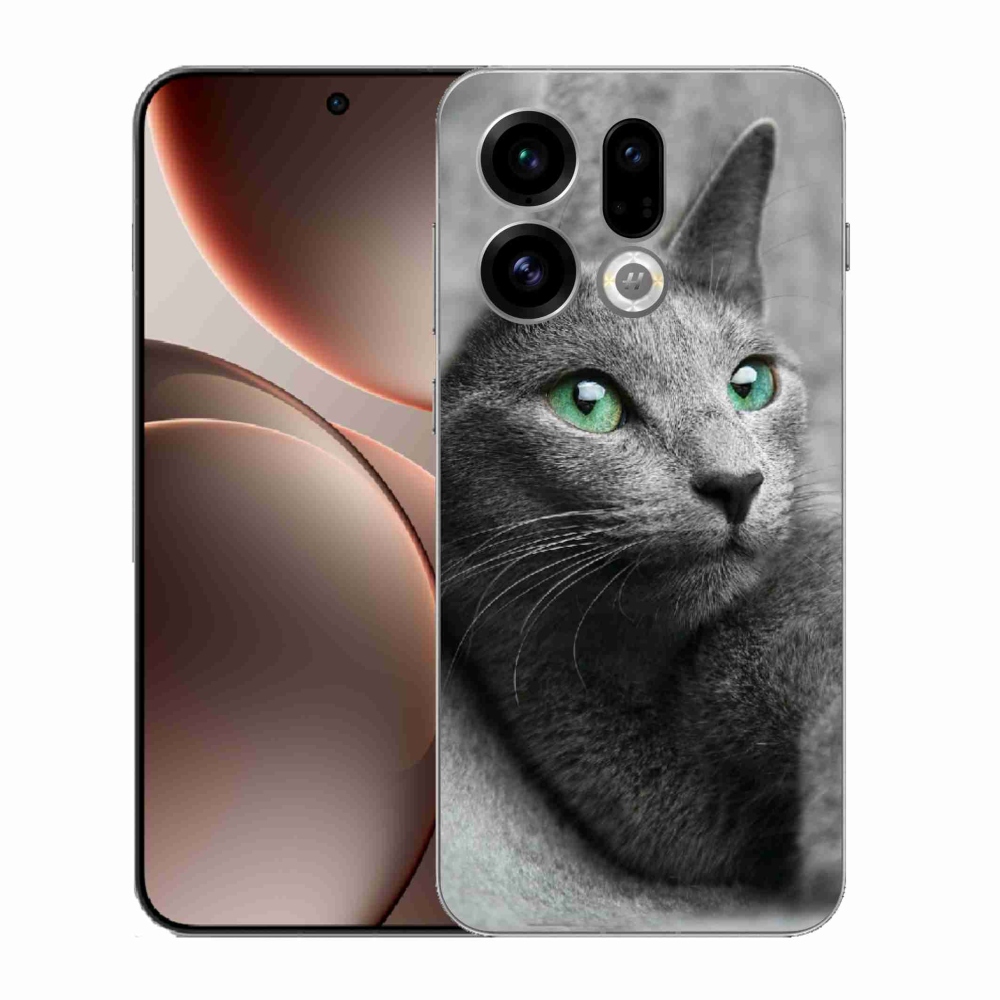 Gélový kryt mmCase na Oppo Find X9 - mačka 2