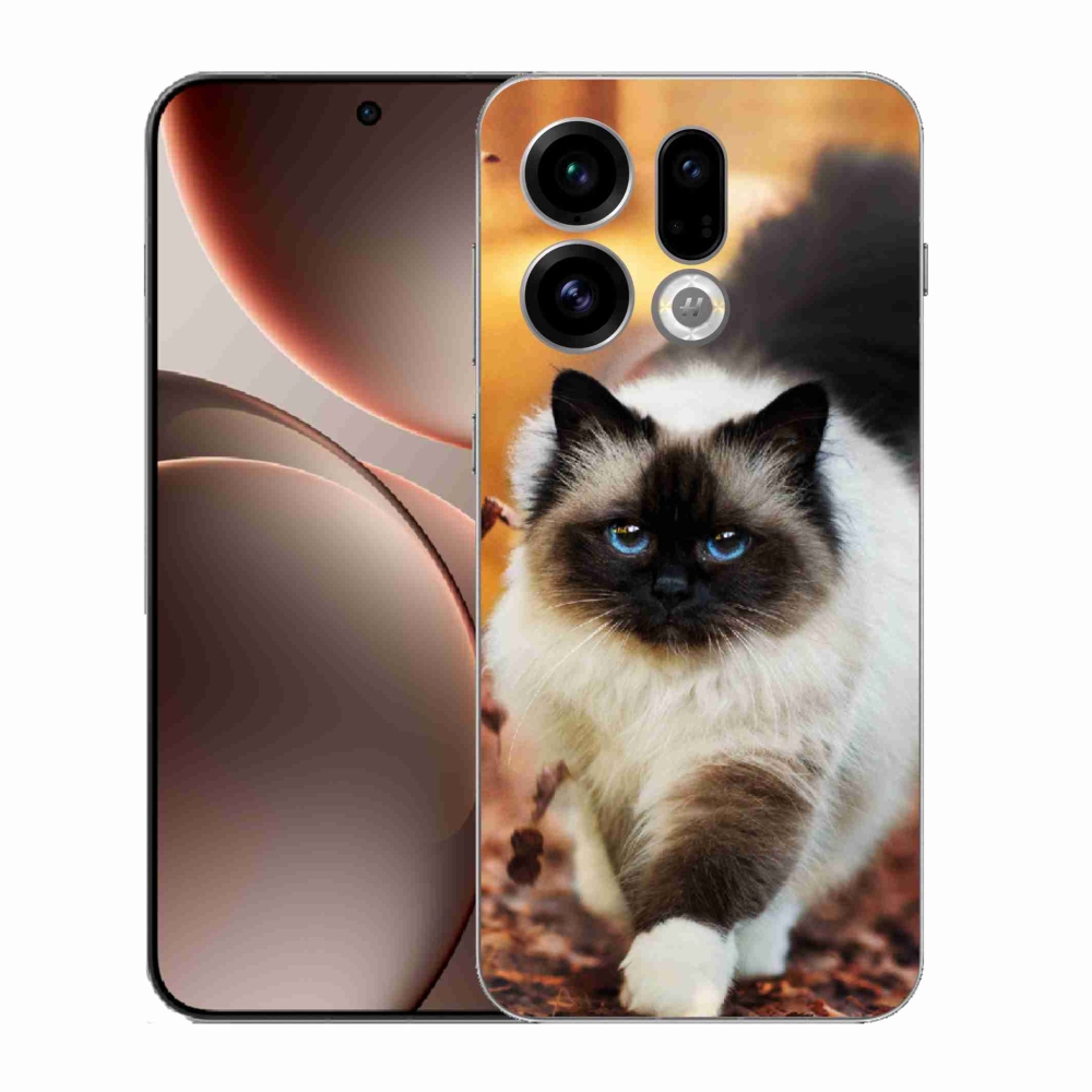 Gélový kryt mmCase na Oppo Find X9 - mačka