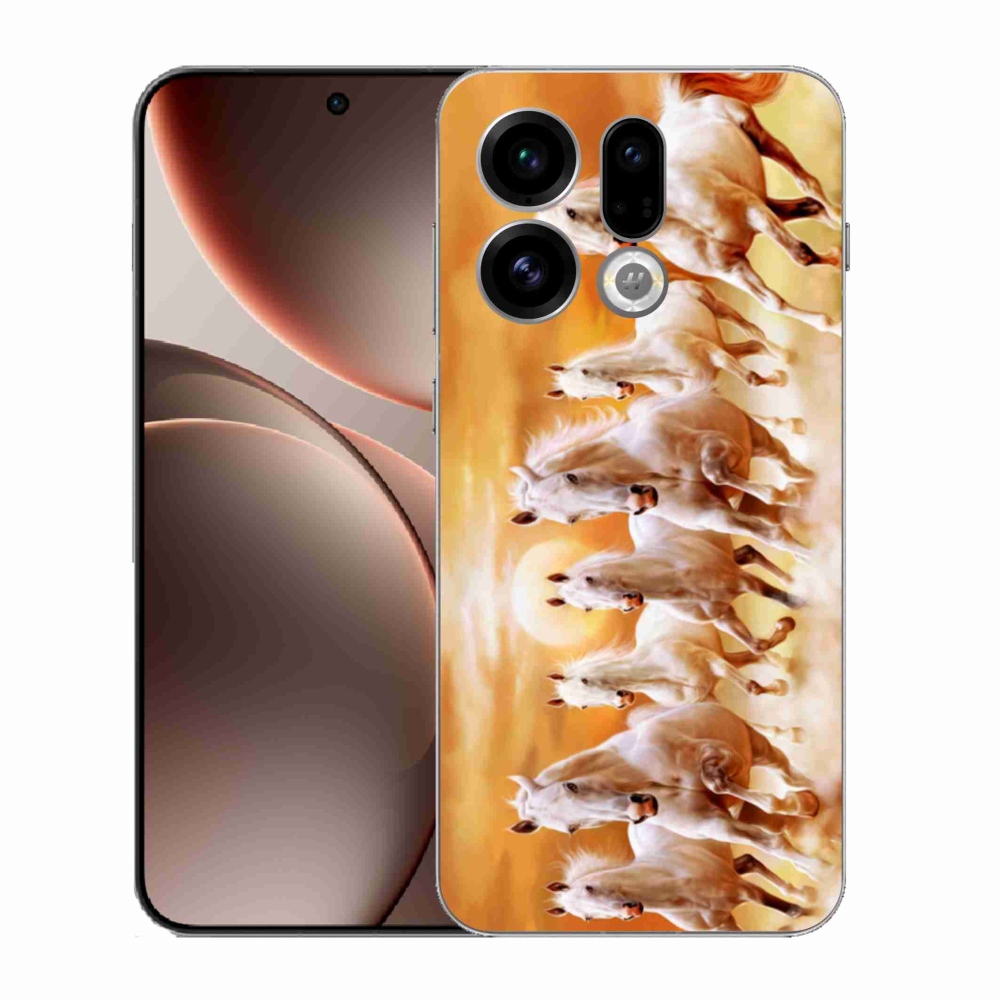 Gélový kryt mmCase na Oppo Find X9 - kone 2