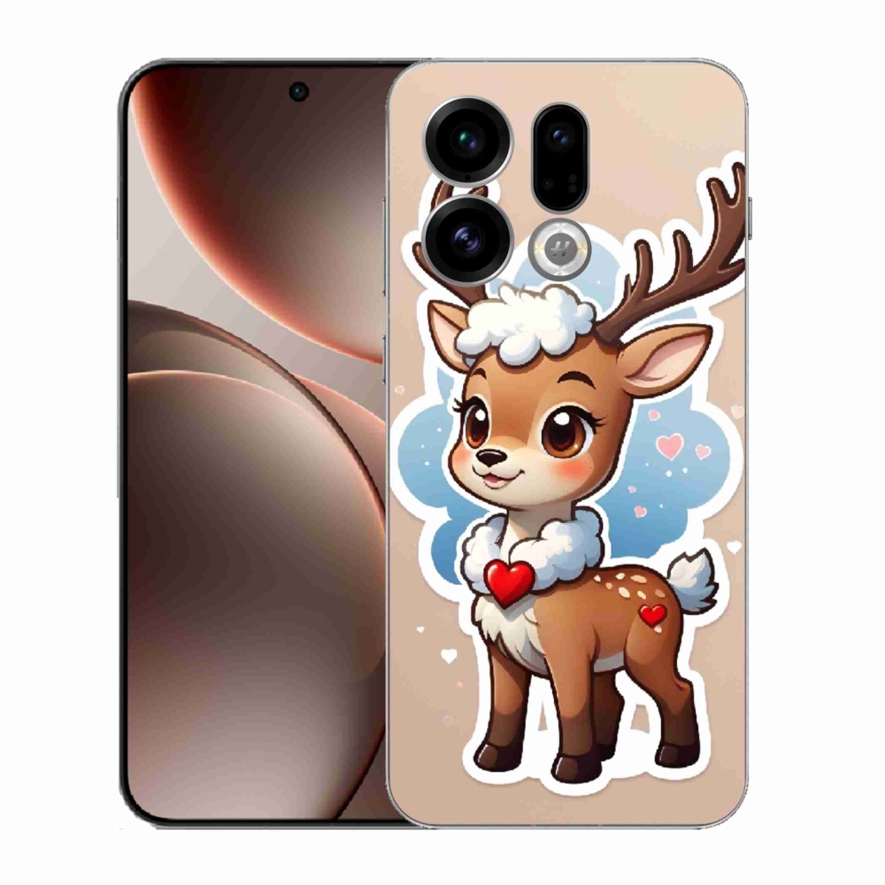 Gélový kryt mmCase na Oppo Find X9 - kreslený sob