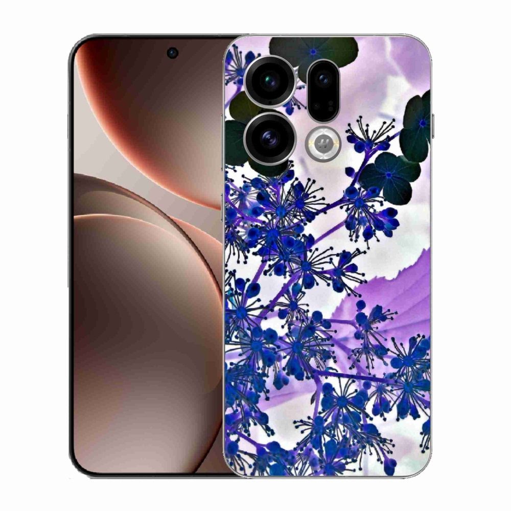 Gélový kryt mmCase na Oppo Find X9 - kvet hortenzie
