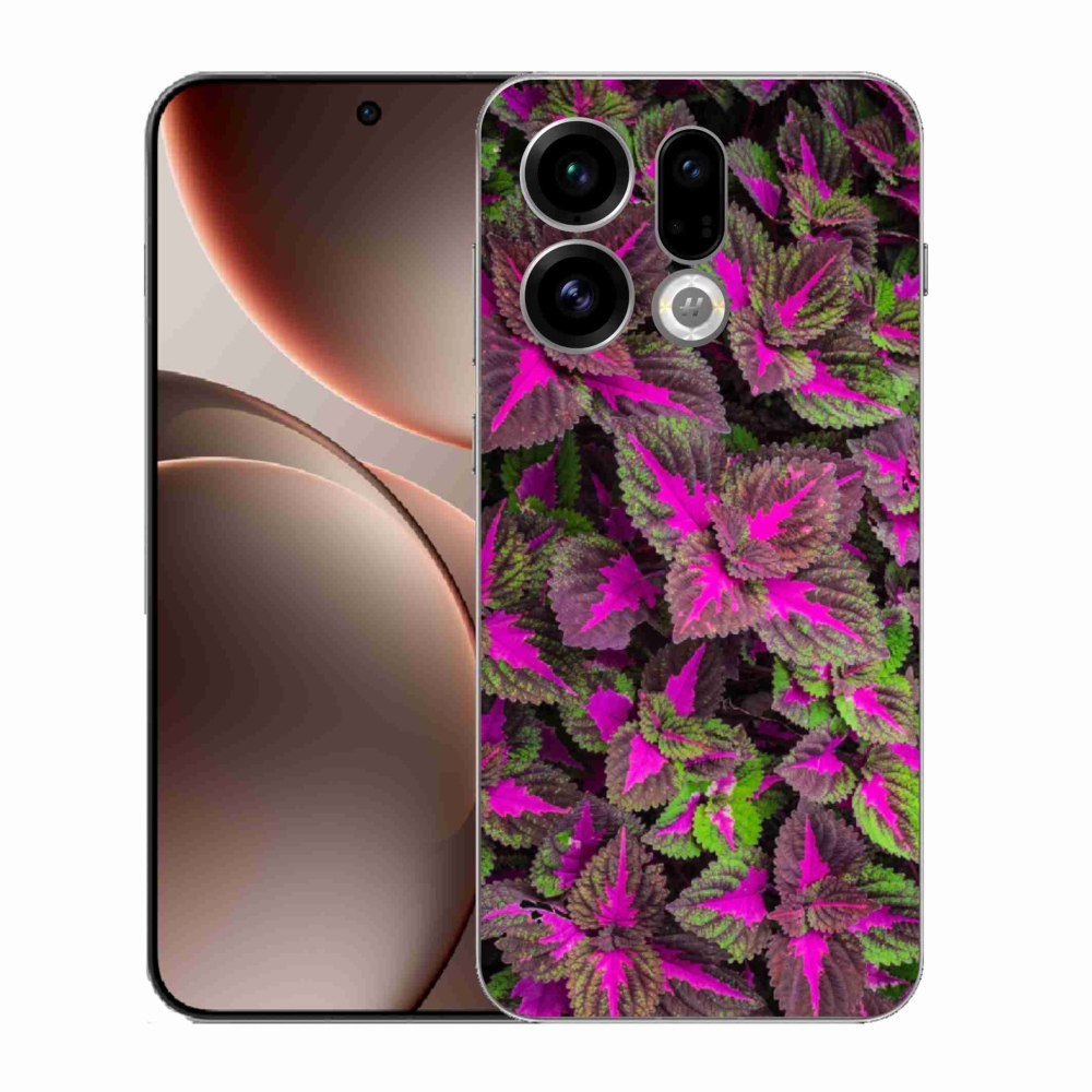 Gélový kryt mmCase na Oppo Find X9 - kvety 10