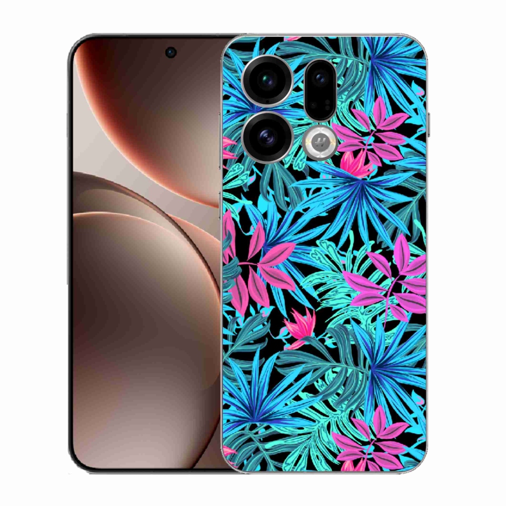 Gélový kryt mmCase na Oppo Find X9 - kvety 3