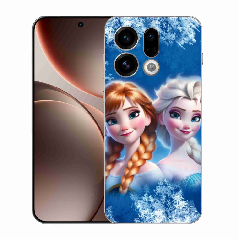 Gélový kryt mmCase na Oppo Find X9 - ľadové kráľovstvo 2