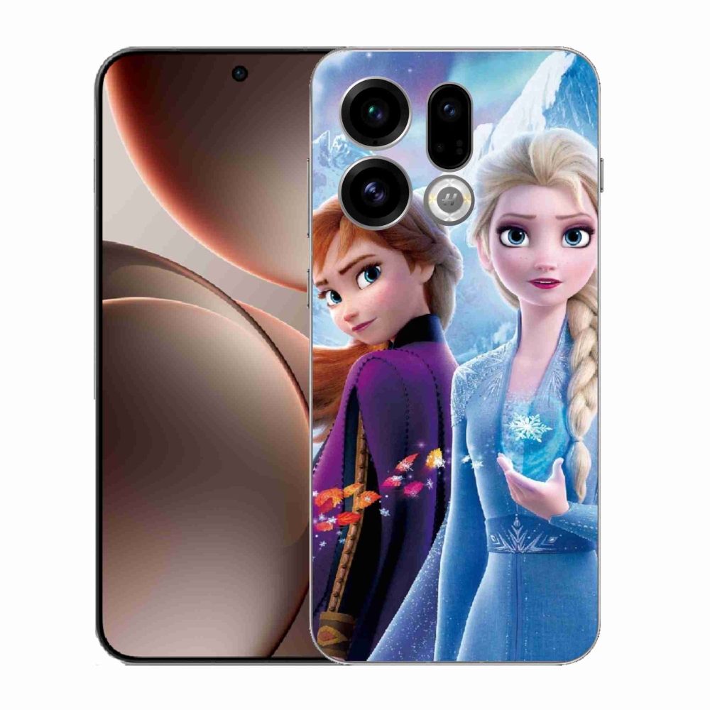 Gélový kryt mmCase na Oppo Find X9 - ľadové kráľovstvo 3