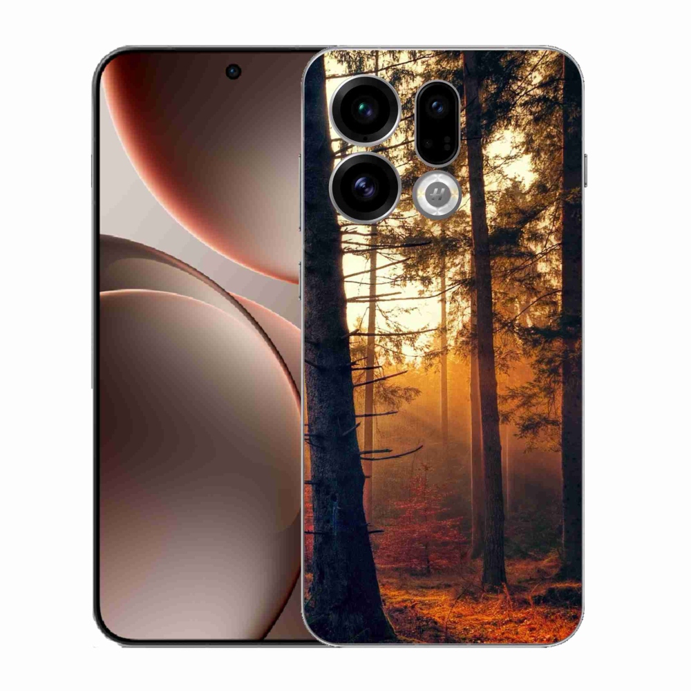 Gélový kryt mmCase na Oppo Find X9 - les