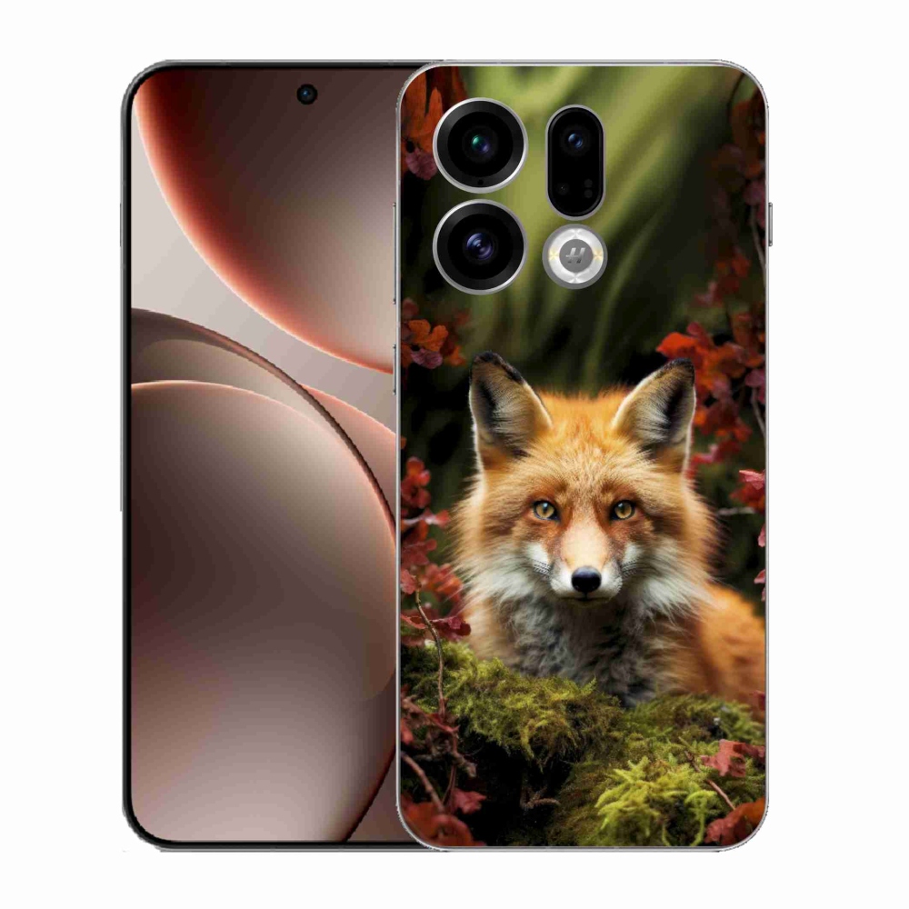 Gélový kryt mmCase na Oppo Find X9 - líška v lese