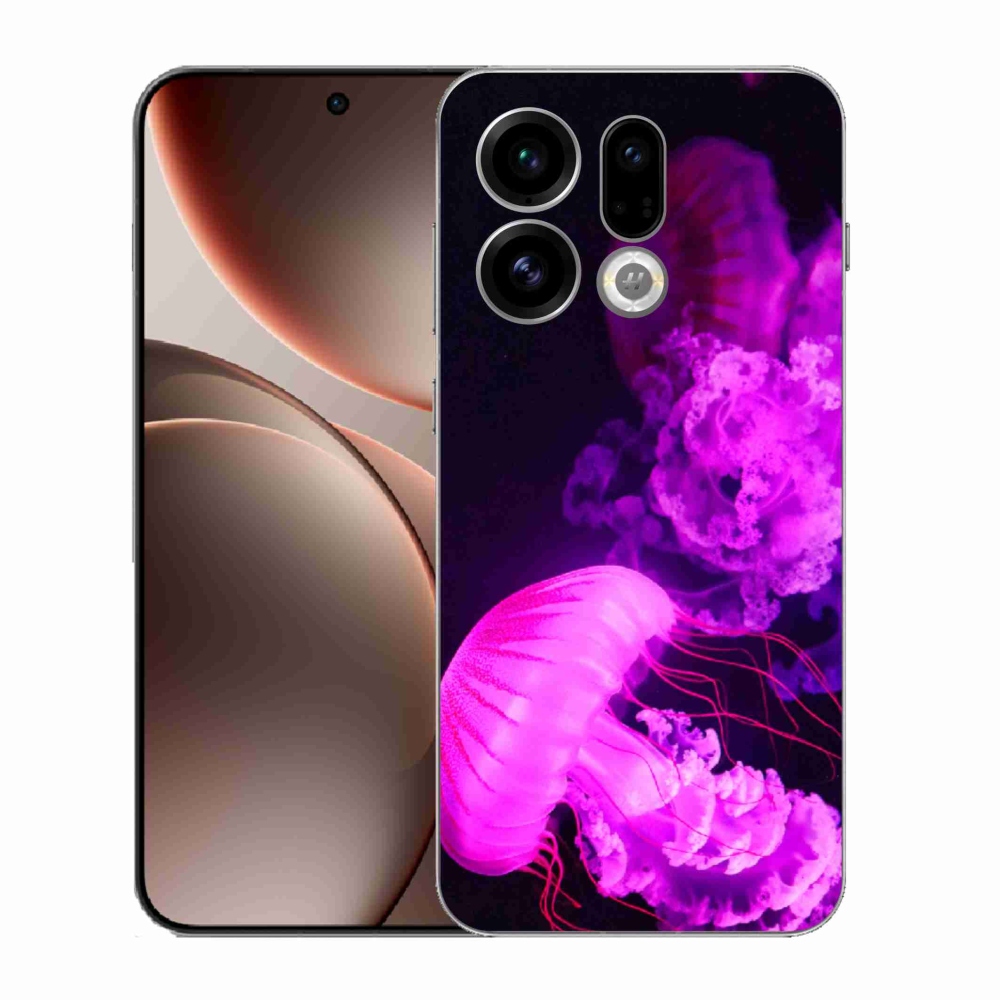 Gélový kryt mmCase na Oppo Find X9 - medúza 1
