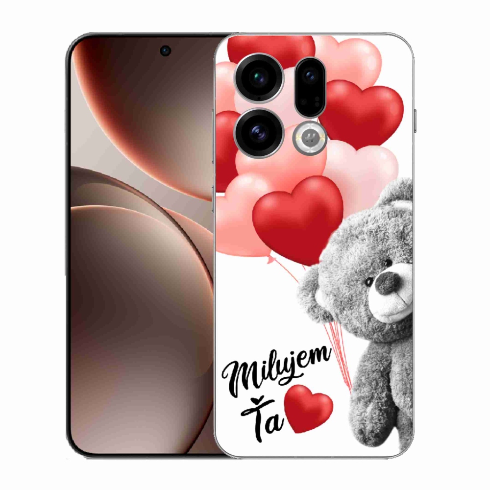 Gélový kryt mmCase na Oppo Find X9 - milujem Ťa sk