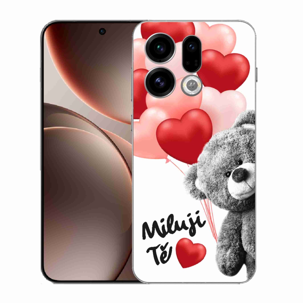 Gélový kryt mmCase na Oppo Find X9 - milujem Ťa