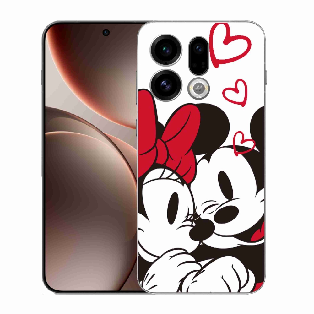 Gélový kryt mmCase na Oppo Find X9 - mínnie a mickey