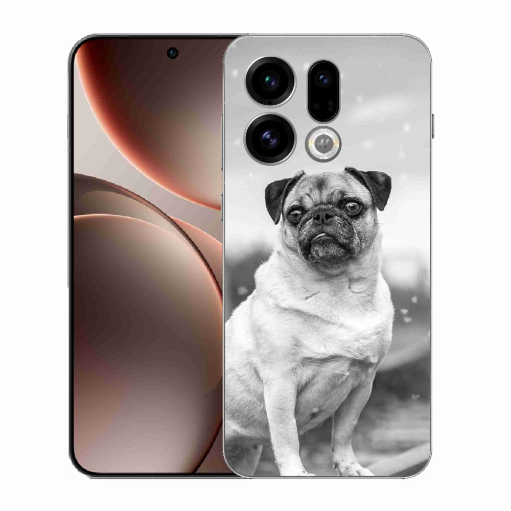 Gélový kryt mmCase na Oppo Find X9 - mops