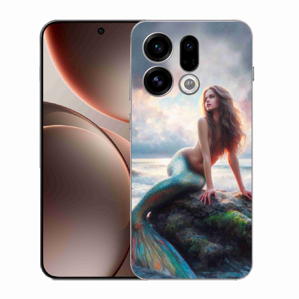Gélový kryt mmCase na Oppo Find X9 - morská panna