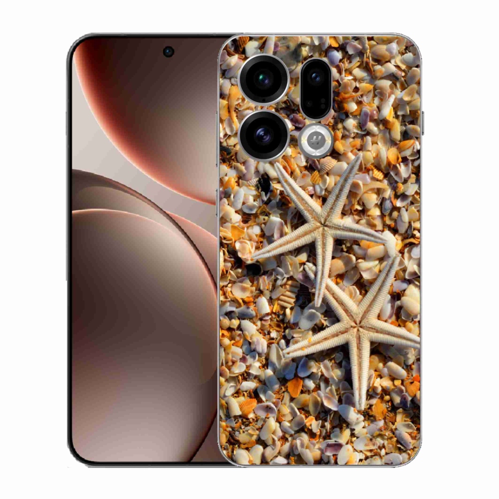 Gélový kryt mmCase na Oppo Find X9 - morské hviezdice