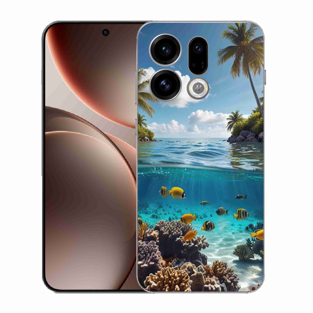 Gélový kryt mmCase na Oppo Find X9 - morský svet 4