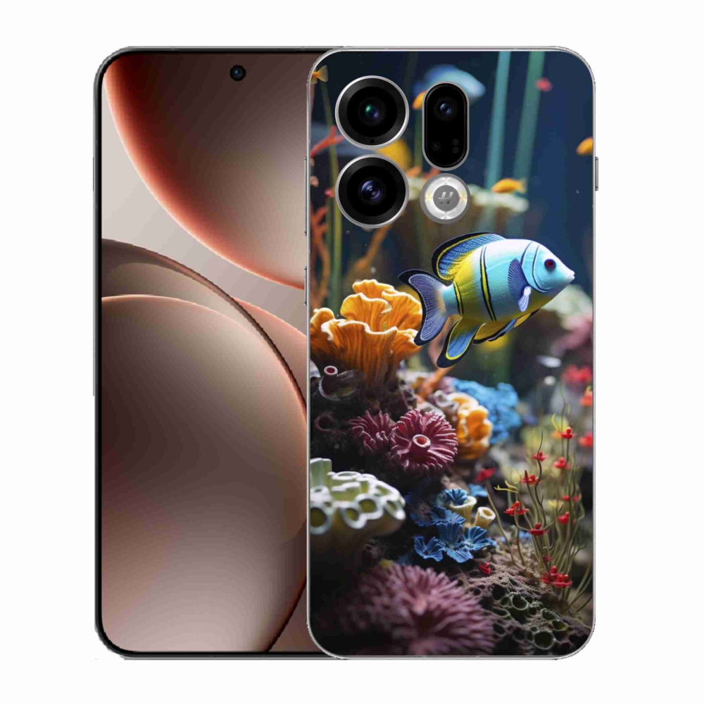 Gélový kryt mmCase na Oppo Find X9 - morský svet 5