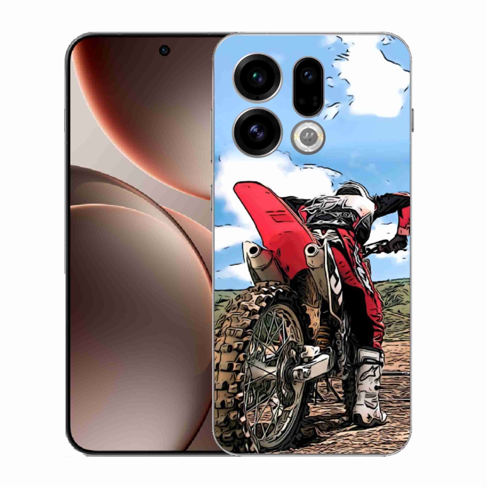 Gélový kryt mmCase na Oppo Find X9 - moto
