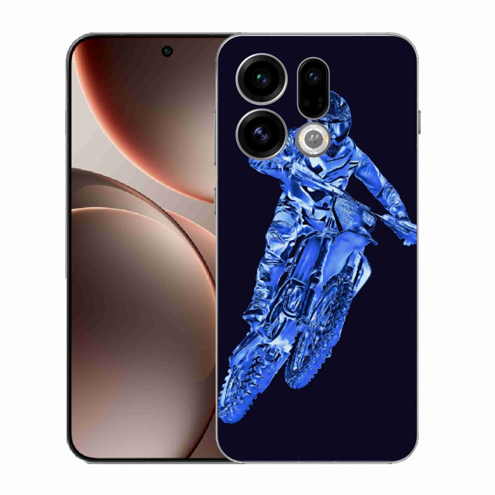 Gélový kryt mmCase na Oppo Find X9 - motocross 1