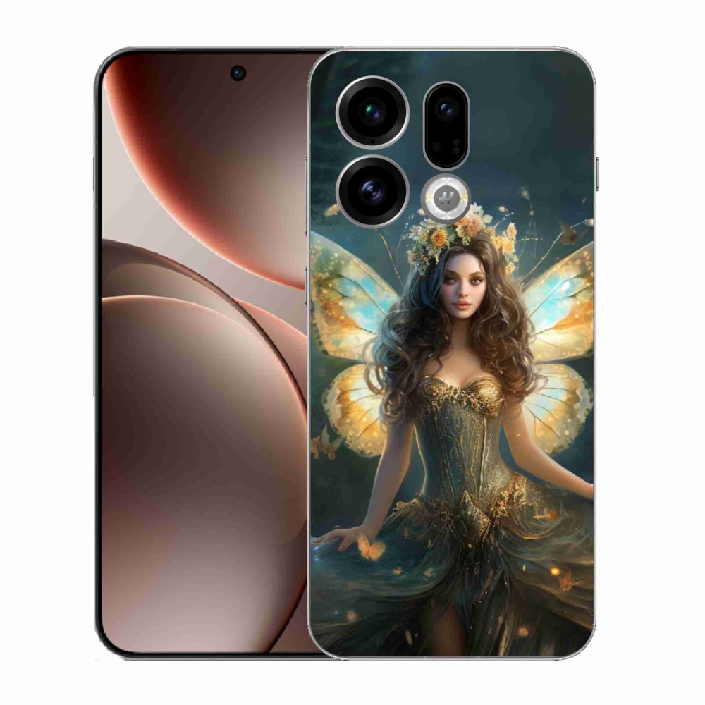 Gélový kryt mmCase na Oppo Find X9 - motýlia žena