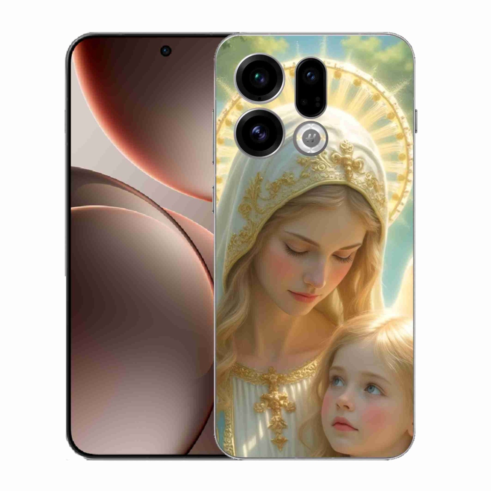 Gélový kryt mmCase na Oppo Find X9 - náboženský motív 2