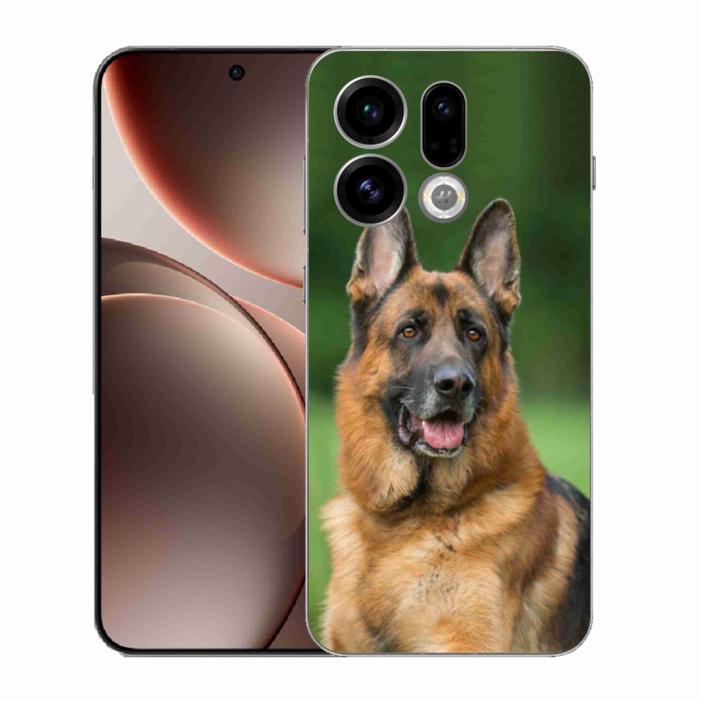 Gélový kryt mmCase na Oppo Find X9 - nemecký ovčiak