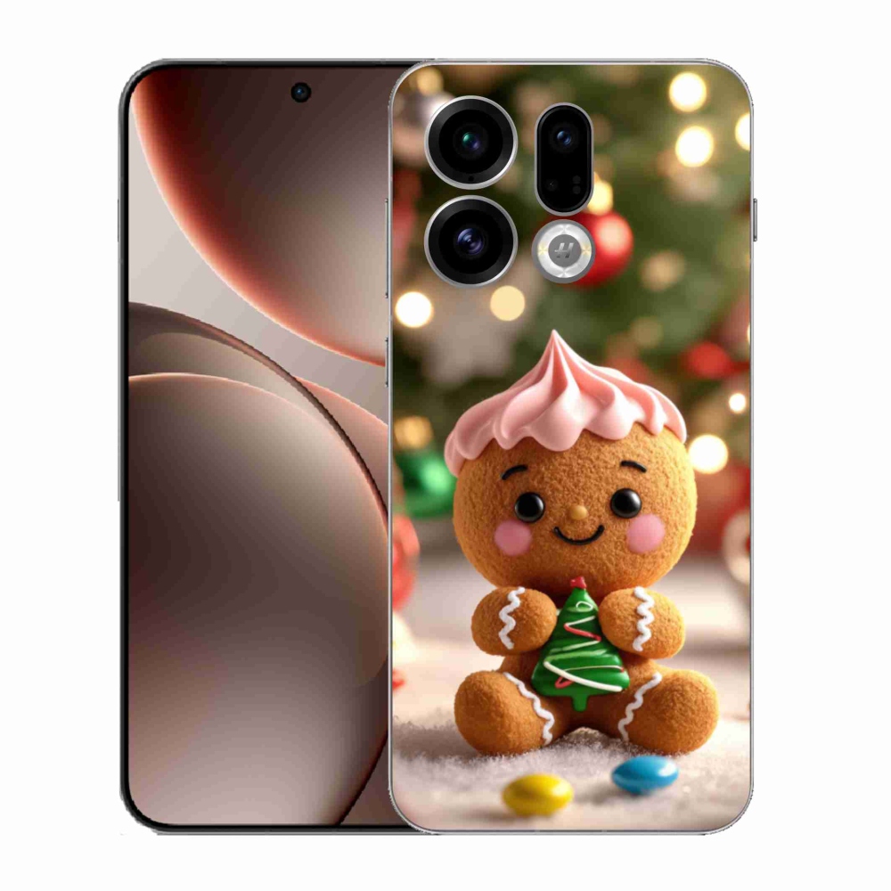 Gélový kryt mmCase na Oppo Find X9 - perníček
