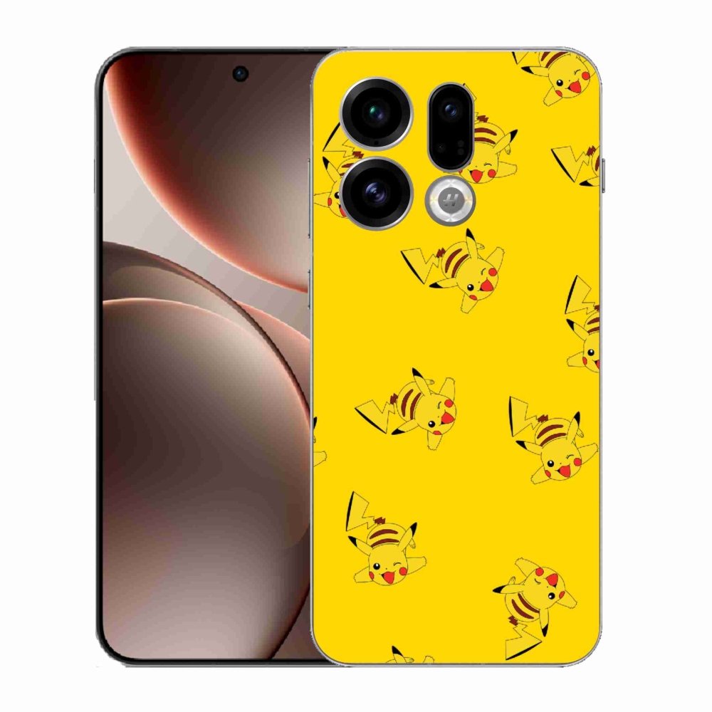 Gélový kryt mmCase na Oppo Find X9 - pikachu