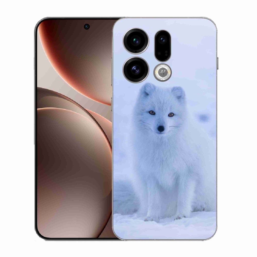 Gélový kryt mmCase na Oppo Find X9 - polárna líška