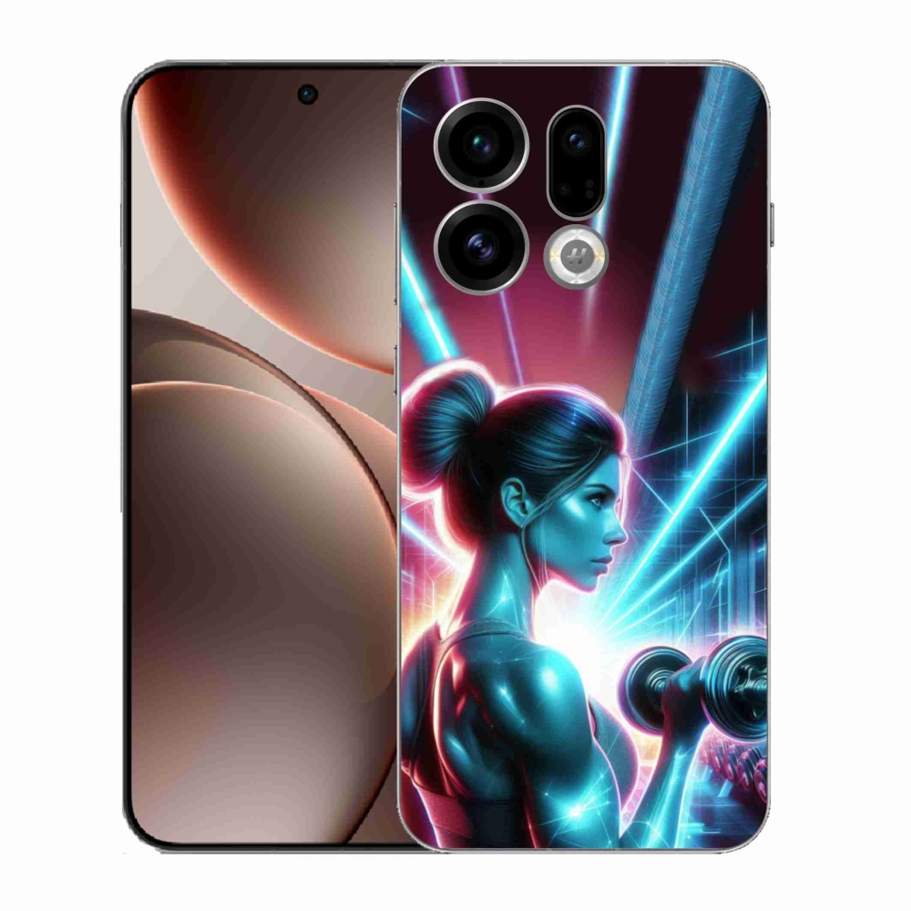 Gélový kryt mmCase na Oppo Find X9 - posilňovanie