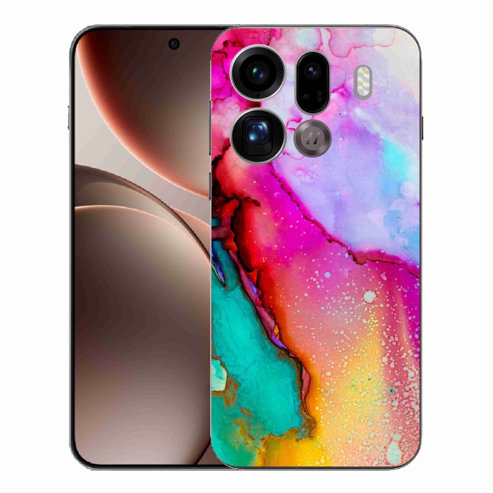 Gélový kryt mmCase na Oppo Find X9 Pro - abstrakt 24