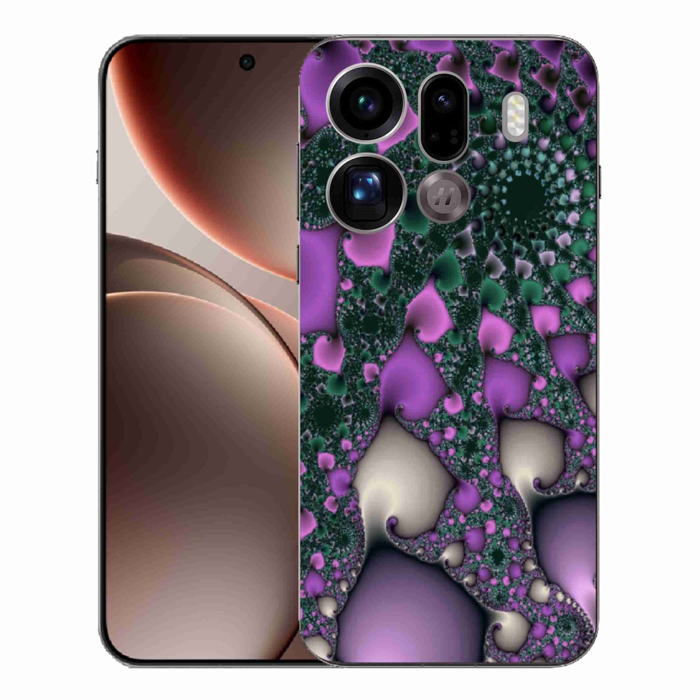 Gélový kryt mmCase na Oppo Find X9 Pro - abstrakt 7