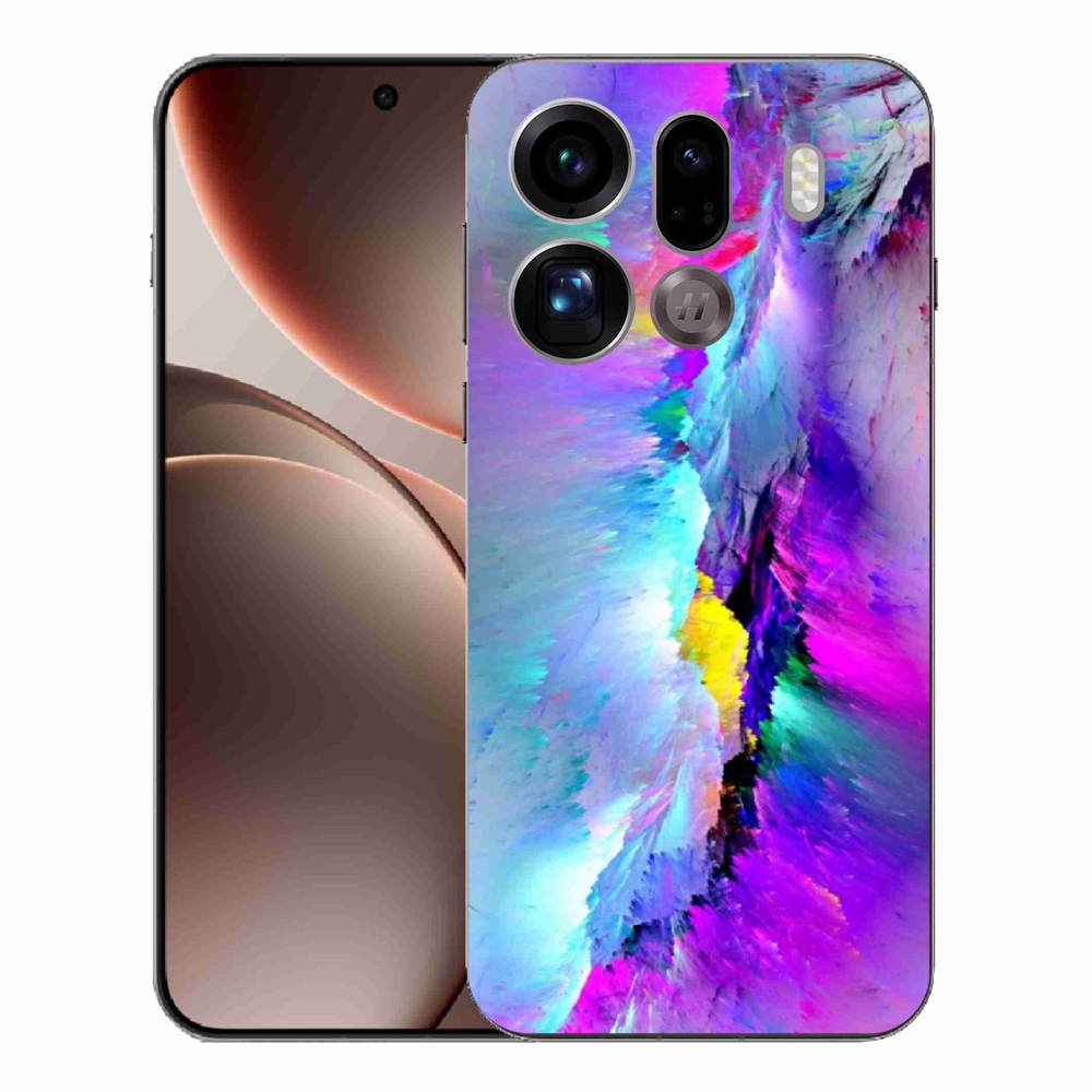 Gélový kryt mmCase na Oppo Find X9 Pro - abstrakt
