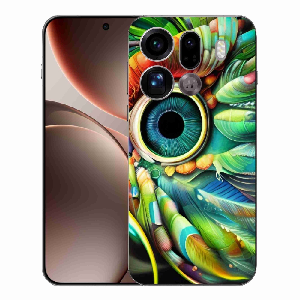 Gélový kryt mmCase na Oppo Find X9 Pro - abstraktný motív 18