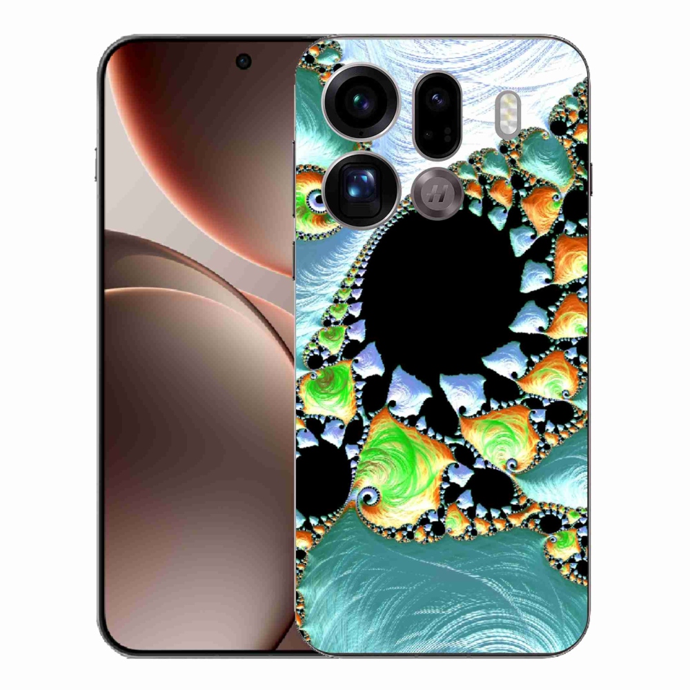 Gélový kryt mmCase na Oppo Find X9 Pro - abstraktný motív 21