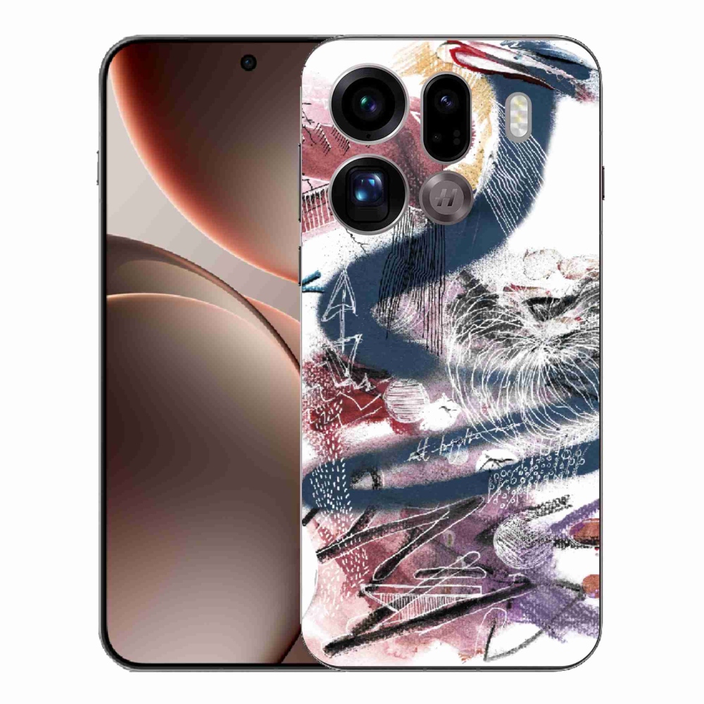 Gélový kryt mmCase na Oppo Find X9 Pro - abstraktný motív 28