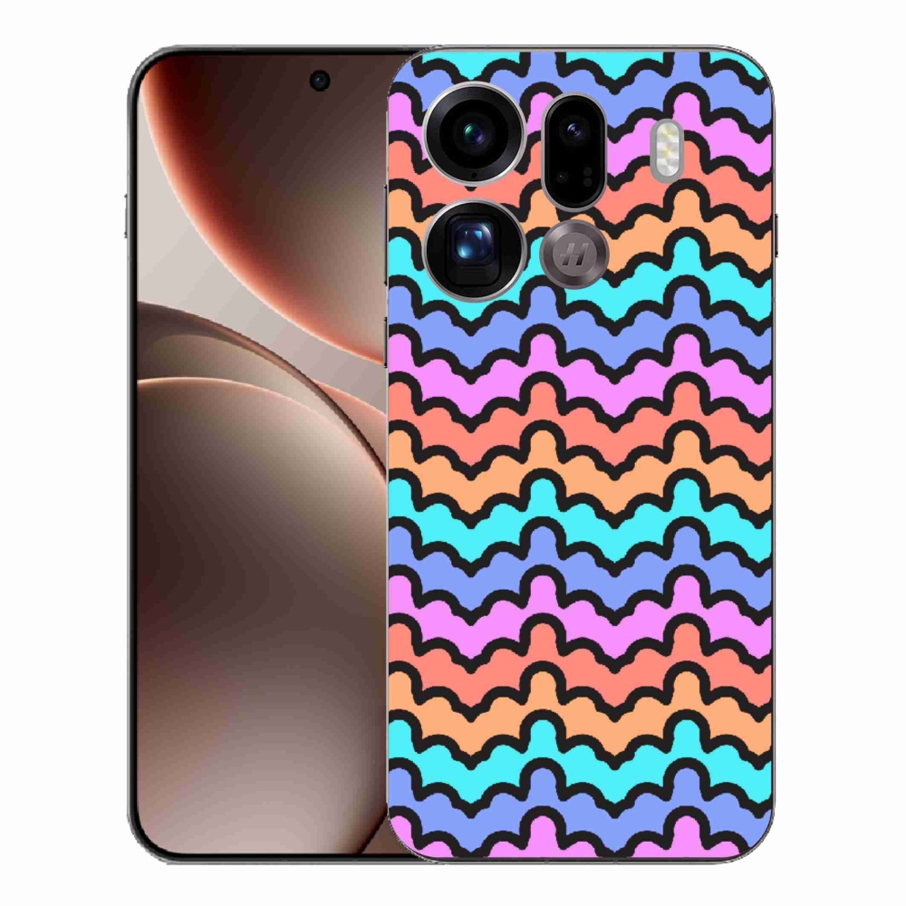 Gélový kryt mmCase na Oppo Find X9 Pro - abstraktný motív 30